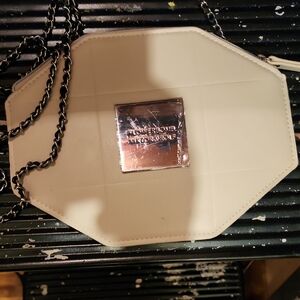 Viktor & Rolf Cream Octagonal Hobo Bag